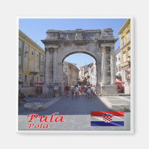 zHR008 PULA, Kroatië, Fridge Magnet