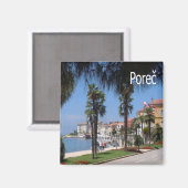 zHR009 POREC, Kroatië, Fridge Magneet (Voorkant / Achterkant)