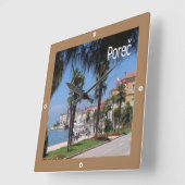 zHR009 POREC, Kroatië, Vierkante Klok (Hoek)