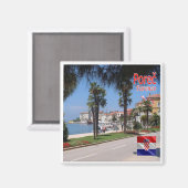 zHR010 POREC, Kroatië, Fridge Magneet (Voorkant / Achterkant)