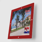 zHR010 POREC, Kroatië, Vierkante Klok (Hoek)