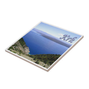 zHR014 KRK, CRES, Kroatië, Tegeltje