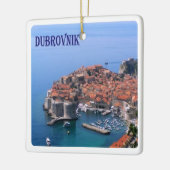 zHR017 DUBROVNIK, Kroatië, Europa, Keramisch Ornament (Links)