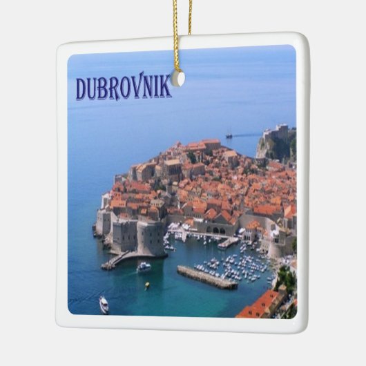 zHR017 DUBROVNIK, Kroatië, Europa, Keramisch Ornament (Links)