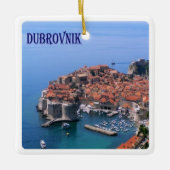 zHR017 DUBROVNIK, Kroatië, Europa, Keramisch Ornament (Voorkant)