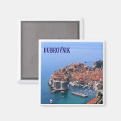 zHR017 DUBROVNIK, Kroatië, Fridge Magneet (Voorkant / Achterkant)