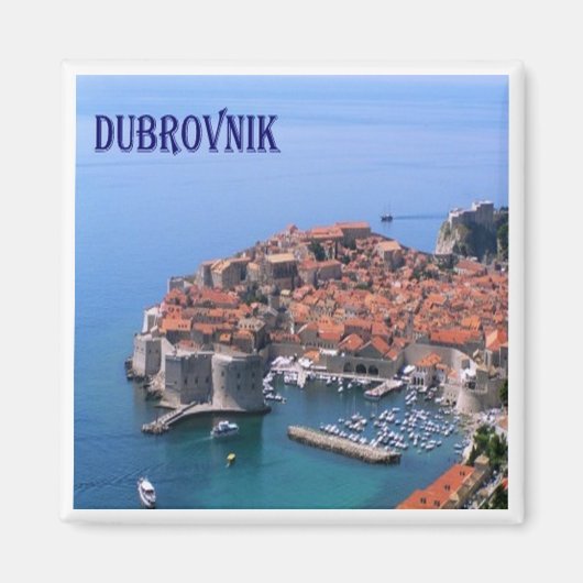 zHR017 DUBROVNIK, Kroatië, Fridge Magneet (Voorkant)