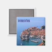 zHR017 DUBROVNIK, Kroatië, Fridge Magneet (Voorkant / Achterkant)
