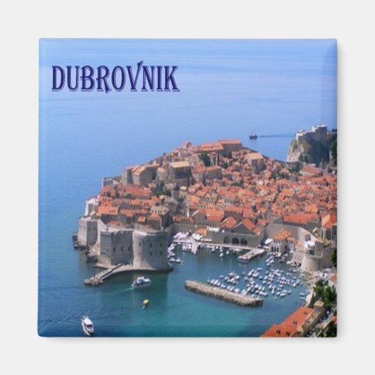 zHR017 DUBROVNIK, Kroatië, Fridge Magneet (Voorkant)
