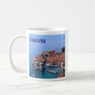 zHR017 DUBROVNIK, Kroatië, Koffiemok
