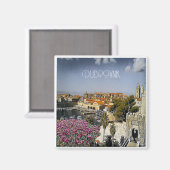 zHR019 DUBROVNIK, Kroatië, Fridge Magneet (Voorkant / Achterkant)