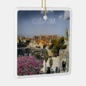 zHR019 DUBROVNIK, Kroatië, Keramisch Ornament (Rechts)