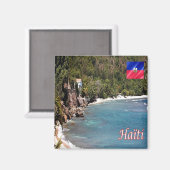 zHT008 HAITI, Cormier Plage, Amerika, Fridge Magneet (Voorkant / Achterkant)