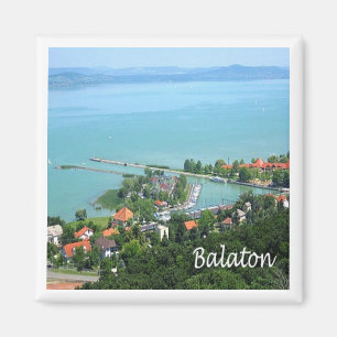 zHU009 BALATON, Hongarije, Europa, Fridge Magneet