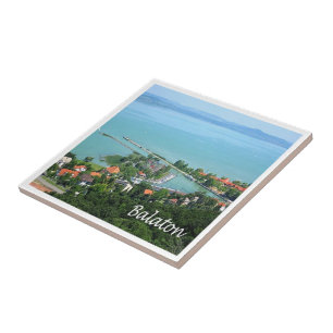 zHU009 BALATON, Hongarije, Europa, Tegeltje