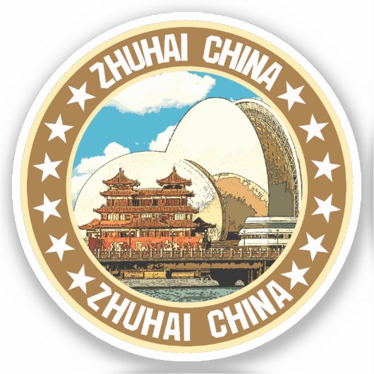 Zhuhai Sticker (Voorkant)