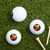 Zhulong Fire Dragon  Golfballen (Insitu Gras)