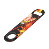 Zhulong Fire Dragon  Speed Flessenopener (Voorkant Gekanteld)