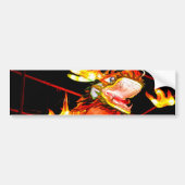 Zhulong Vuurdraak  Bumpersticker (Voorkant)