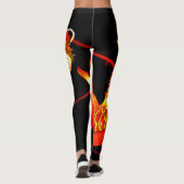 Zhulong Vuurdraak Leggings (Achterkant)