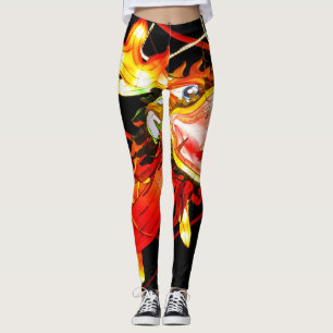 Zhulong Vuurdraak Leggings