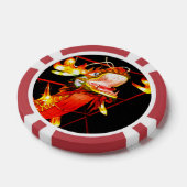 Zhulong Vuurdraak Poker Chips (Enkel)