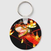 Zhulong Vuurdraak Sleutelhanger (Achterkant)
