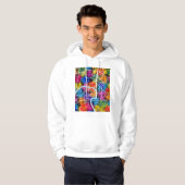 Zhuzhou China City Map Hoodie (Voorkant volledig)