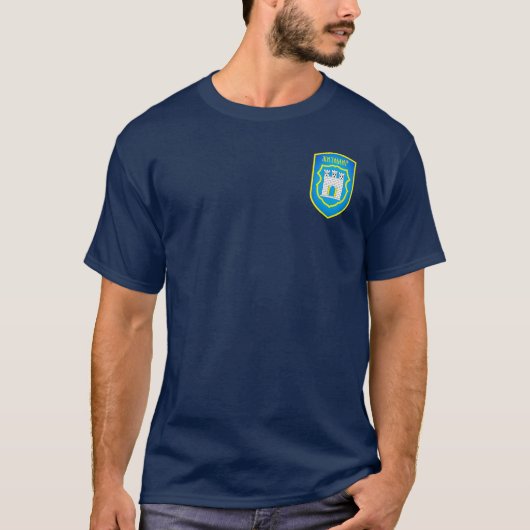 Zhytomyr wapen - OEKRAÏNE T-shirt (Voorkant)