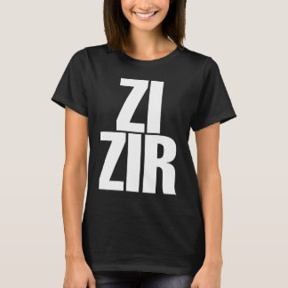 Zi Zir Grote Offensieve Non-binaire Voornaamwoorde T-shirt