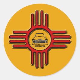 Zia Bob Ronde Sticker