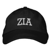 Zia embroidered Cap for Italian Aunt Geborduurde Pet (Voorkant)