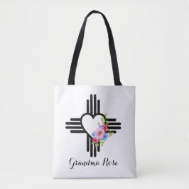  Zia Hart met Rozen Gepersonaliseerd Cadeau Tote Bag