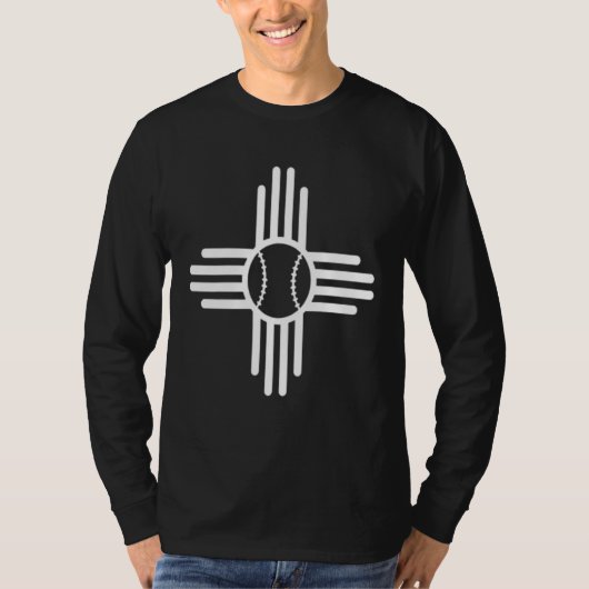 Zia-honkbal T-shirt (Voorkant)
