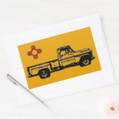 Zia Rising Oblong Sticker (Envelop)