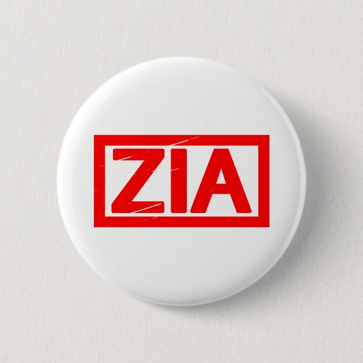 Zia Stamp Ronde Button 5,7 Cm (Voorkant)
