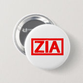 Zia Stamp Ronde Button 5,7 Cm (Voorkant /achterkant)