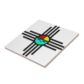 Zia Sun God Tegeltje (Zijkant)