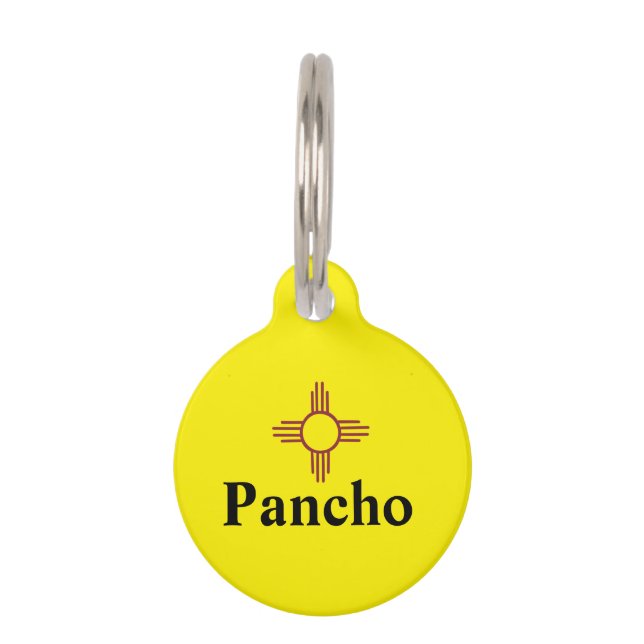 Zia Sun Huisdierpenning (Voorkant)