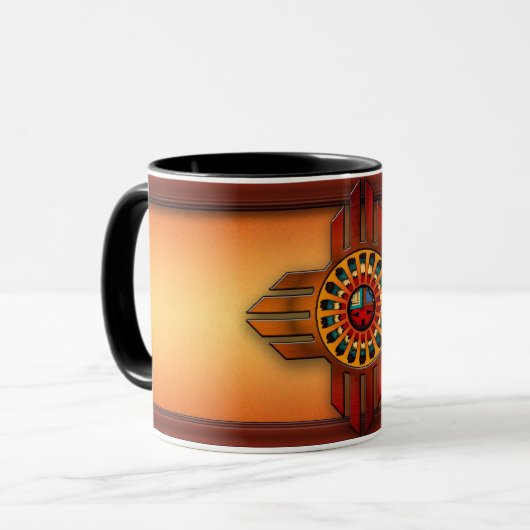 Zia Sun of New Mexico Mok (Voorkant links)