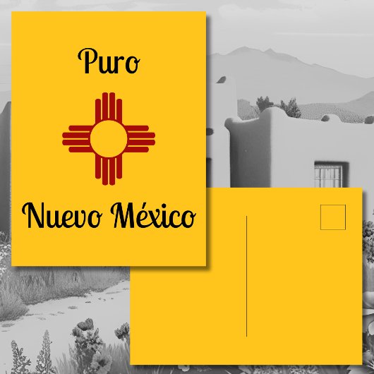 Zia Sun Puro Nuevo Mexico Briefkaart