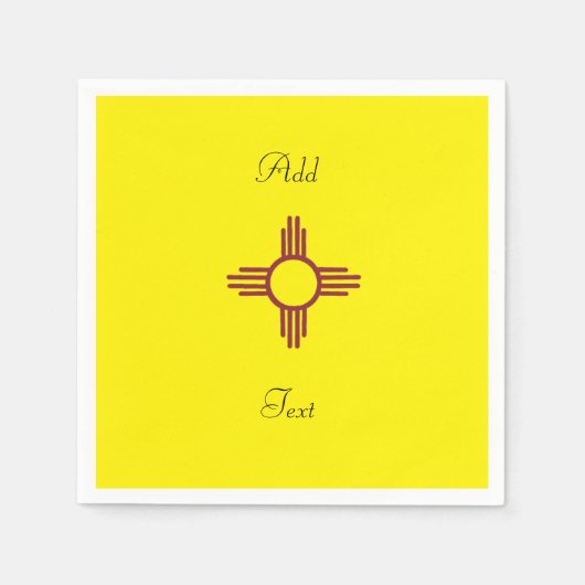 Zia Sun Puro Nuevo Mexico Servet (Voorkant)