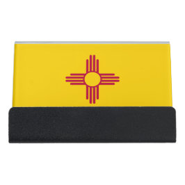 Zia Sun Symbol New Mexico Flag Bureau Visitekaartjeshouders