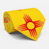 Zia Sun Symbol Stropdas (Opgerold)