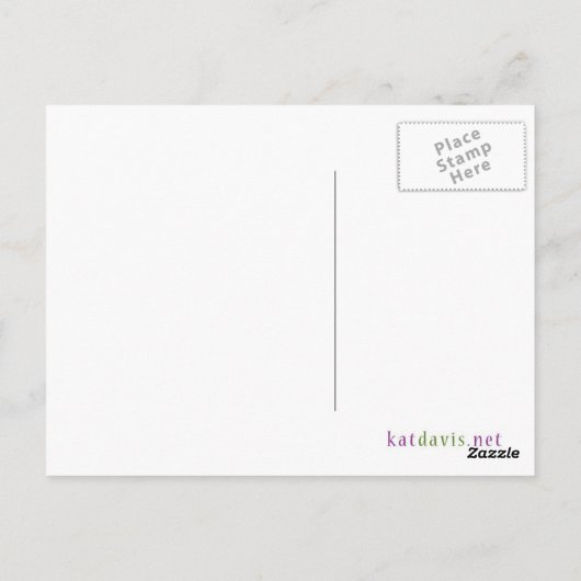 Zia Sun Symbool Hot Air Ballon Briefkaart (Achterkant)