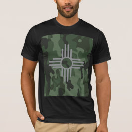 Zia Symbol Camouflage Mannen T-shirt