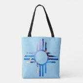 Zia Symbol Tote Bag (Achterkant)