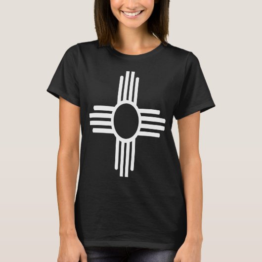 Zia-symbool 3 t-shirt (Voorkant)