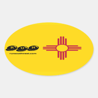 Zia Symbool Running Sticker