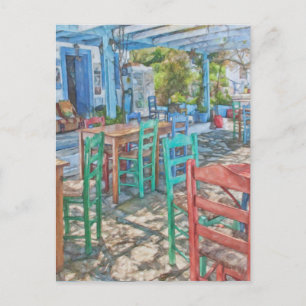 Zia Village, Kos Island, Griekenland Briefkaart